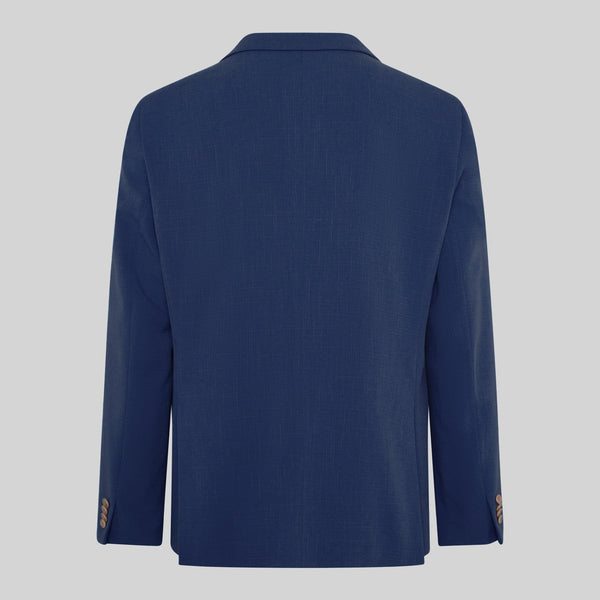 Blazer Masculino Bologna X-Linho - Azul Marinho - 104 - Costas