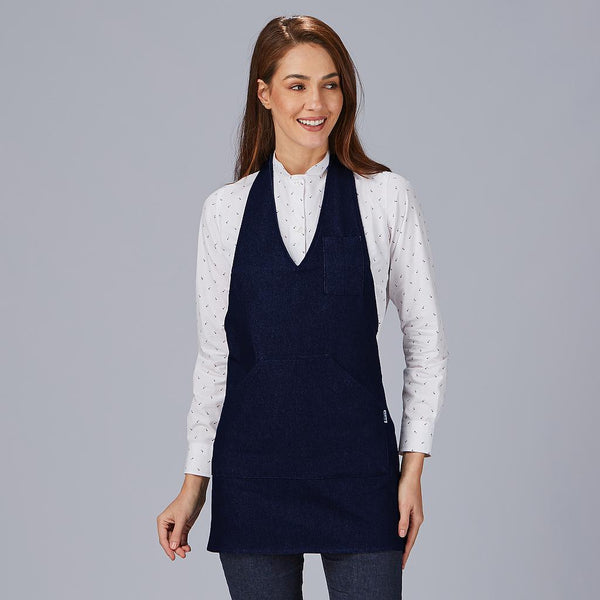 Avental Bistró-Azul Navy - 596-Único-RAG-Tailors-Fardas-e-Uniformes-Vestuario-Pro