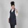 AVENTAL BISTRO COM DECOTE V-Azul Marinho 104-Único-RAG-Tailors-Fardas-e-Uniformes-Vestuario-Pro