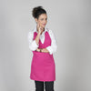 AVENTAL BISTRO COM DECOTE V-Fúchsia 125-Único-RAG-Tailors-Fardas-e-Uniformes-Vestuario-Pro