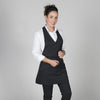 AVENTAL BISTRO COM DECOTE V-Preto 001-Único-RAG-Tailors-Fardas-e-Uniformes-Vestuario-Pro
