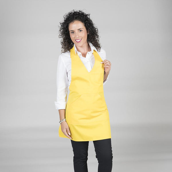 AVENTAL BISTRO COM DECOTE V-RAG-Tailors-Fardas-e-Uniformes-Vestuario-Pro