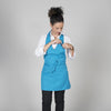 AVENTAL BISTRO COM DECOTE V-Turquesa 115-Único-RAG-Tailors-Fardas-e-Uniformes-Vestuario-Pro