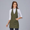 Avental Bistró-Verde Caqui - 599-Único-RAG-Tailors-Fardas-e-Uniformes-Vestuario-Pro