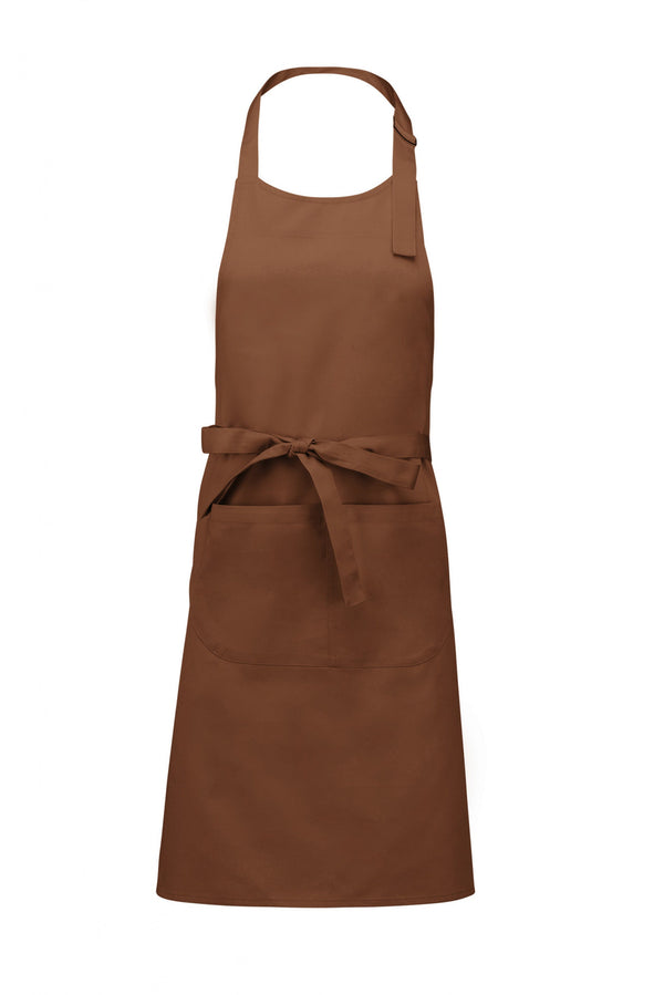 AVENTAL COM PEITO 100% Algodão-Cacao-Único-RAG-Tailors-Fardas-e-Uniformes-Vestuario-Pro