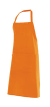 AVENTAL COM PEITO COM BOLSO-Laranja-U-RAG-Tailors-Fardas-e-Uniformes-Vestuario-Pro