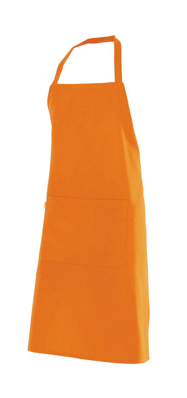 AVENTAL COM PEITO COM BOLSO-Laranja-U-RAG-Tailors-Fardas-e-Uniformes-Vestuario-Pro