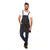 AVENTAL COWBOY - Suspensórios não incluídos-Denim Preto - 821-Único-RAG-Tailors-Fardas-e-Uniformes-Vestuario-Pro