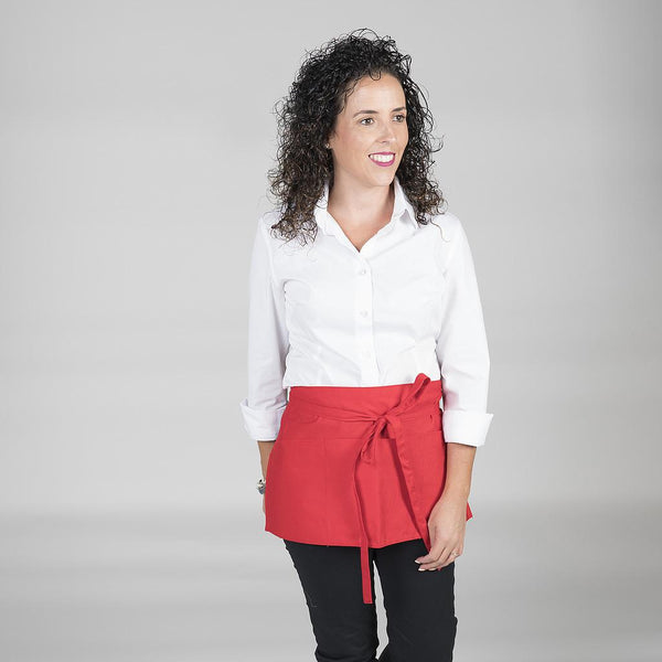 AVENTAL CURTO 30X60 CM-Vermelho 105-Único-RAG-Tailors-Fardas-e-Uniformes-Vestuario-Pro