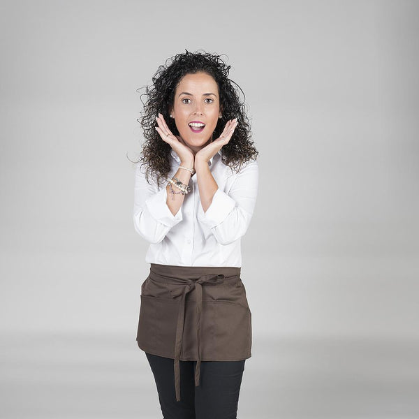 AVENTAL CURTO 30X60 CM-Castanho 124-Único-RAG-Tailors-Fardas-e-Uniformes-Vestuario-Pro