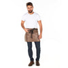 AVENTAL CURTO CHIUAHUA-Castanho 124-Único-RAG-Tailors-Fardas-e-Uniformes-Vestuario-Pro