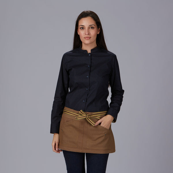 AVENTAL CURTO SARAH-Denim Areia - 823-Único-RAG-Tailors-Fardas-e-Uniformes-Vestuario-Pro
