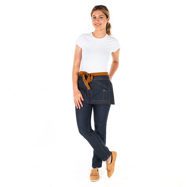 AVENTAL CURTO SARAH-Denim Azul - 826-Único-RAG-Tailors-Fardas-e-Uniformes-Vestuario-Pro