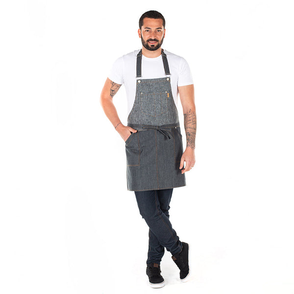 AVENTAL DUFFLE-Cinza Marengo - 139-Único-RAG-Tailors-Fardas-e-Uniformes-Vestuario-Pro