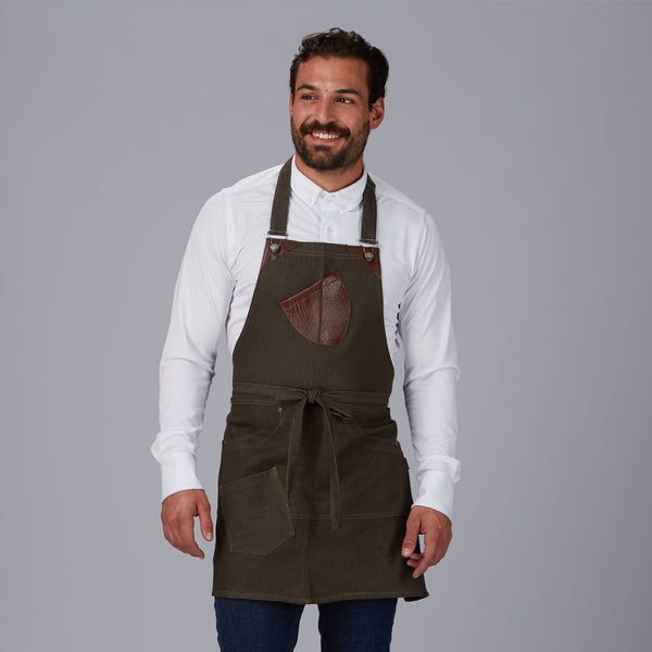 AVENTAL DUGE-Denim Castanho - 822-Único-RAG-Tailors-Fardas-e-Uniformes-Vestuario-Pro