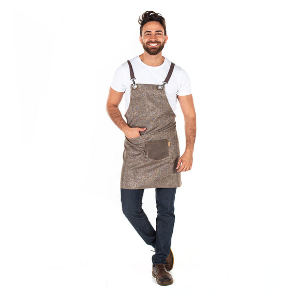 AVENTAL GOBES-Castanho 124-Único-RAG-Tailors-Fardas-e-Uniformes-Vestuario-Pro