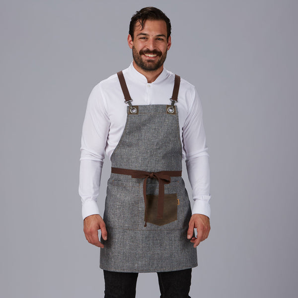 AVENTAL GOBES-Cinza Marengo - 139-Único-RAG-Tailors-Fardas-e-Uniformes-Vestuario-Pro