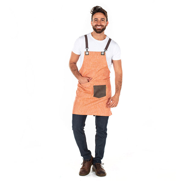 AVENTAL GOBES-Laranja - 116-Único-RAG-Tailors-Fardas-e-Uniformes-Vestuario-Pro