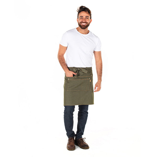 AVENTAL JORDANIIA-Denim Verde - 824-Único-RAG-Tailors-Fardas-e-Uniformes-Vestuario-Pro