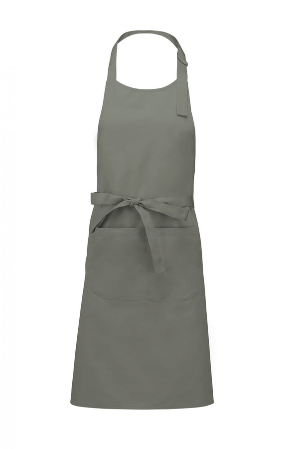 AVENTAL PONDAN COM BOLSO poliéster / algodão-Light Grey-Único-RAG-Tailors-Fardas-e-Uniformes-Vestuario-Pro