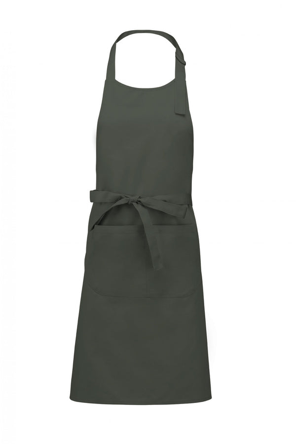 AVENTAL PONDAN COM BOLSO poliéster / algodão-Verde Olive-Único-RAG-Tailors-Fardas-e-Uniformes-Vestuario-Pro