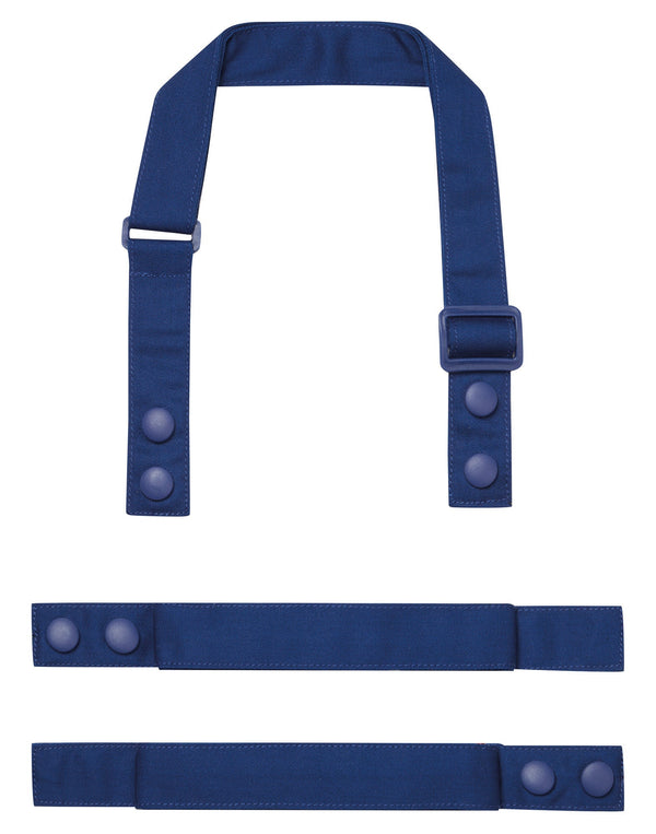 Alças para Avental Belasso-Azul Royal-Unico-RAG-Tailors-Fardas-e-Uniformes-Vestuario-Pro