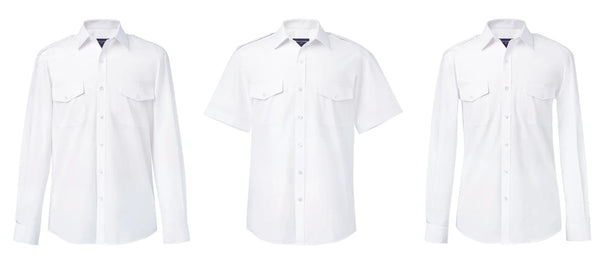 Ares Camisa Piloto Slim Fit L/S-RAG-Tailors-Fardas-e-Uniformes-Vestuario-Pro