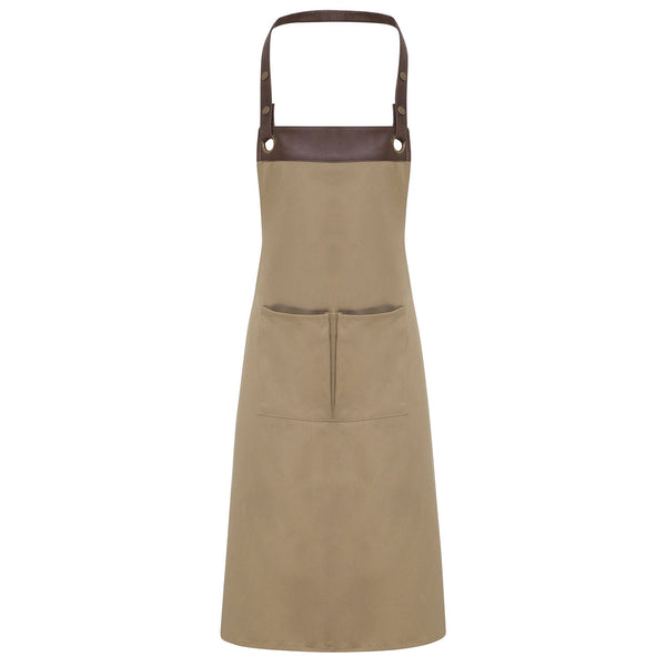 Avental Alesso-Khaki/Castanho-Unico-RAG-Tailors-Fardas-e-Uniformes-Vestuario-Pro