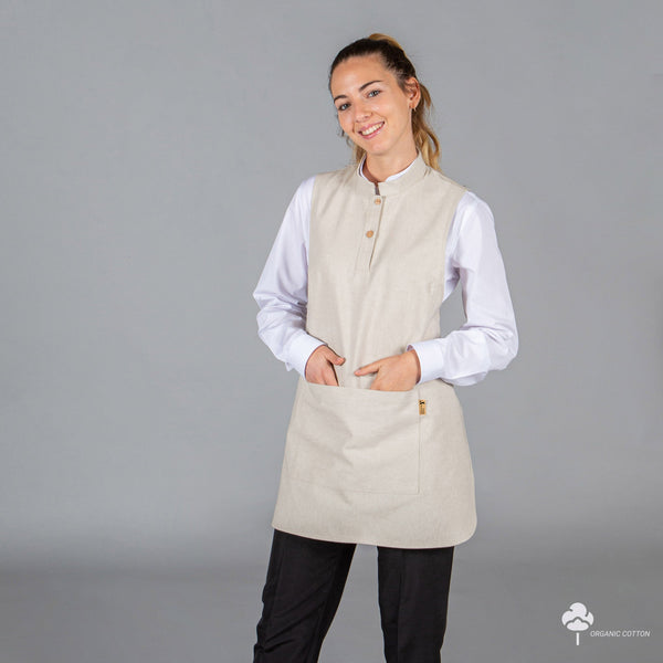 Avental Bata Lonay-Areia-Único-RAG-Tailors-Fardas-e-Uniformes-Vestuario-Pro