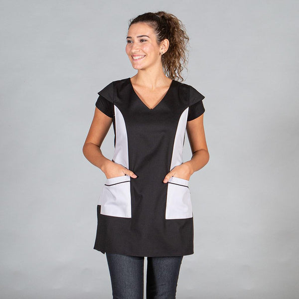 Avental Bata Miriade-Único-Cinza-RAG-Tailors-Fardas-e-Uniformes-Vestuario-Pro