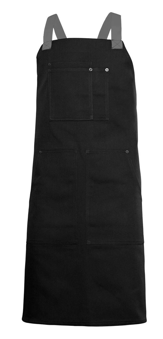 Avental Canvas de Peito-Preto-Único-RAG-Tailors-Fardas-e-Uniformes-Vestuario-Pro
