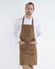 Avental Chicago Confortável com Bolso e Bolsos Laterais-Dark Camel-Único-RAG-Tailors-Fardas-e-Uniformes-Vestuario-Pro