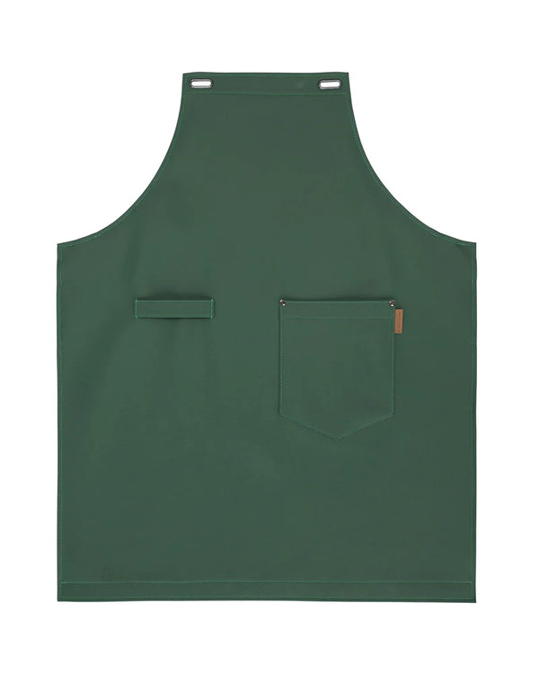 Avental Cruzado Eco-Pele-Verde Floresta sem Alças-Único-RAG-Tailors-Fardas-e-Uniformes-Vestuario-Pro