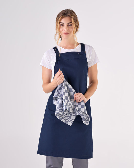 Avental Cruzado Transversal Capri-Azul Marinho-Único-RAG-Tailors-Fardas-e-Uniformes-Vestuario-Pro