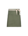 Avental Curto Royal em Denim-Verde CáQui-Natural-Único-RAG-Tailors-Fardas-e-Uniformes-Vestuario-Pro