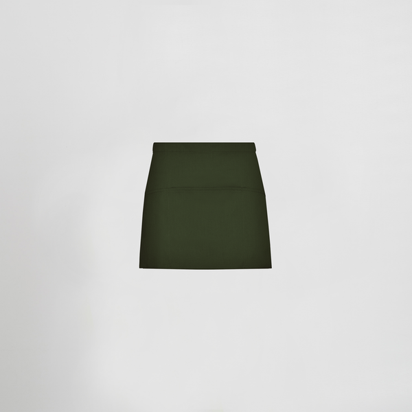 Avental Curto com Bolso 30x60 cm em Sarja de Poliéster-RAG-Tailors-Fardas-e-Uniformes-Vestuario-Pro