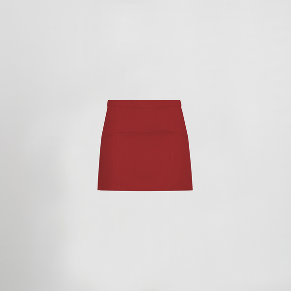 Avental Curto com Bolso 30x60 cm em Sarja de Poliéster-RAG-Tailors-Fardas-e-Uniformes-Vestuario-Pro