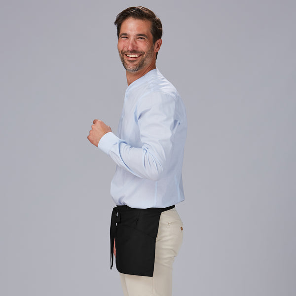 Avental Curto com Bolso 30x60 cm em Sarja de Poliéster-RAG-Tailors-Fardas-e-Uniformes-Vestuario-Pro