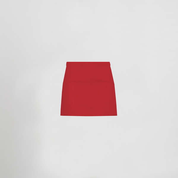 Avental Curto com Bolso 30x60 cm em Sarja de Poliéster-RAG-Tailors-Fardas-e-Uniformes-Vestuario-Pro