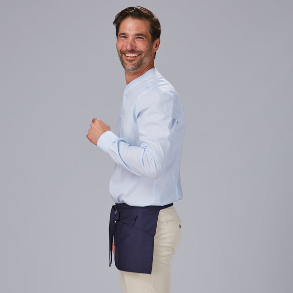Avental Curto com Bolso 30x60 cm em Sarja de Poliéster-RAG-Tailors-Fardas-e-Uniformes-Vestuario-Pro