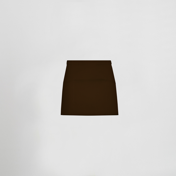 Avental Curto com Bolso 30x60 cm em Sarja de Poliéster-RAG-Tailors-Fardas-e-Uniformes-Vestuario-Pro