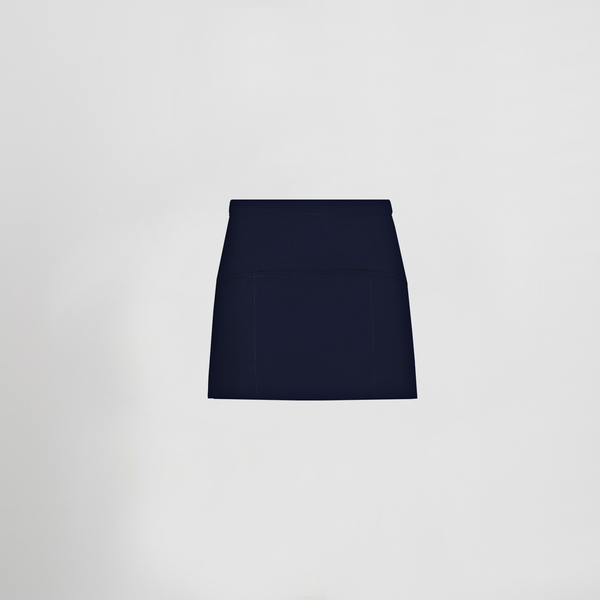 Avental Curto com Bolso 30x60 cm em Sarja de Poliéster-RAG-Tailors-Fardas-e-Uniformes-Vestuario-Pro