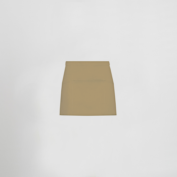 Avental Curto com Bolso 30x60 cm em Sarja de Poliéster-RAG-Tailors-Fardas-e-Uniformes-Vestuario-Pro
