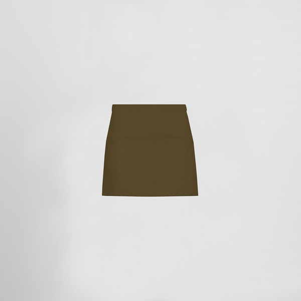 Avental Curto com Bolso 30x60 cm em Sarja de Poliéster-RAG-Tailors-Fardas-e-Uniformes-Vestuario-Pro
