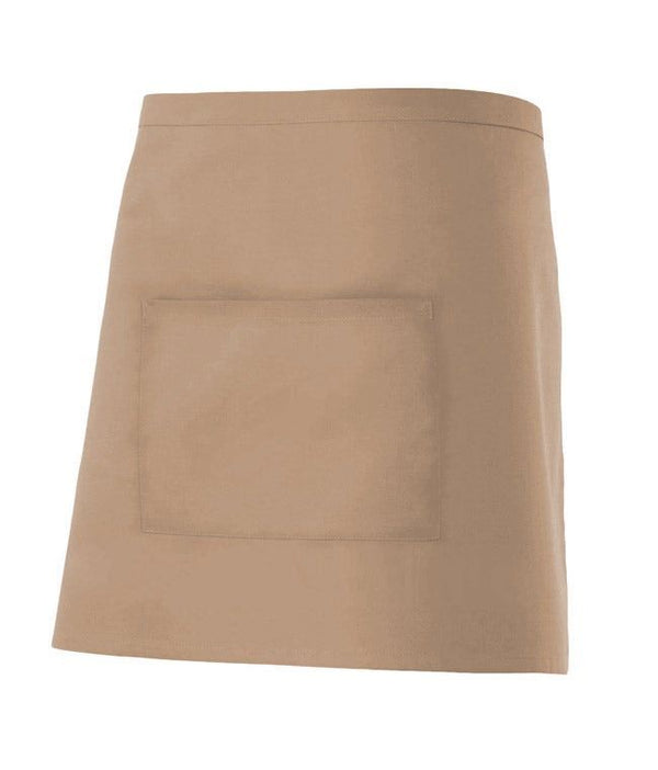 Avental Curto com Bolso-Bege-Único-RAG-Tailors-Fardas-e-Uniformes-Vestuario-Pro