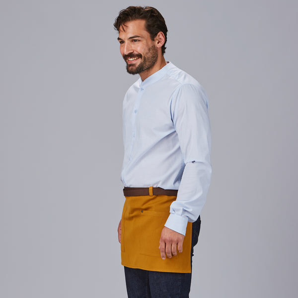 Avental Curto com Contrastes de Espiga 35x67 cm-RAG-Tailors-Fardas-e-Uniformes-Vestuario-Pro