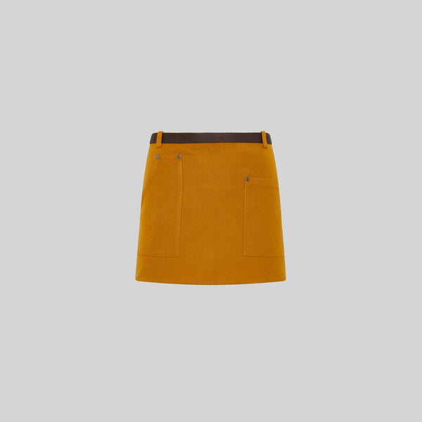 Avental Curto com Contrastes de Espiga 35x67 cm-RAG-Tailors-Fardas-e-Uniformes-Vestuario-Pro