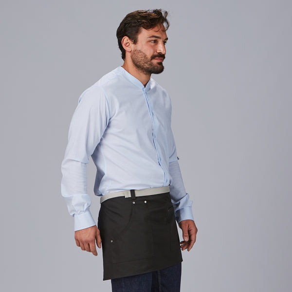 Avental Curto com Contrastes de Espiga 35x67 cm-RAG-Tailors-Fardas-e-Uniformes-Vestuario-Pro