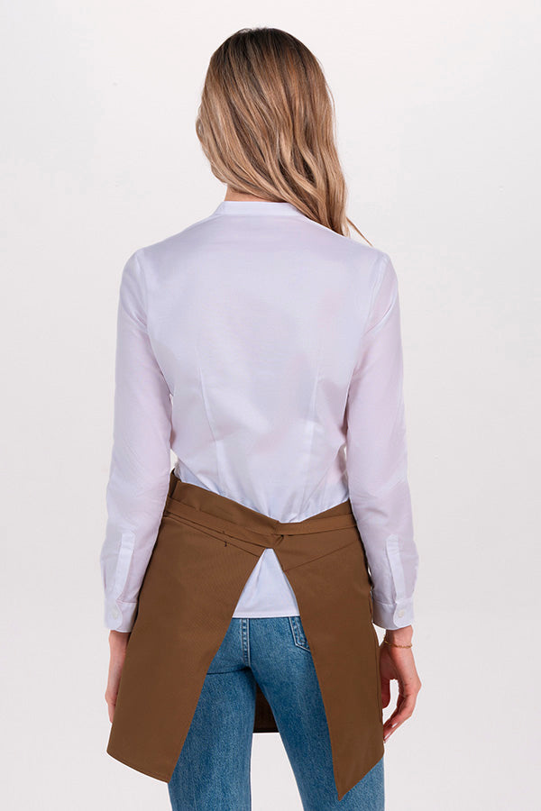 Avental Curto com Detalhe em Pele Sintética-RAG-Tailors-Fardas-e-Uniformes-Vestuario-Pro
