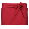Avental Curto de Barman-Vermelho-Único-RAG-Tailors-Fardas-e-Uniformes-Vestuario-Pro